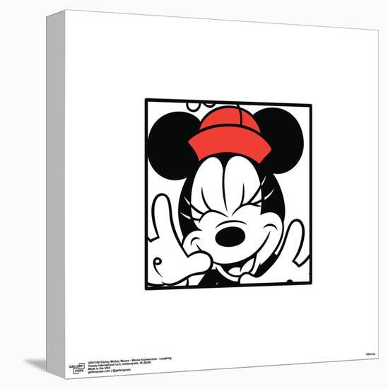 Gallery Pops Disney Mickey Mouse - Minnie Expressions - Laughing Wall Art-Trends International-Stretched Canvas