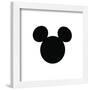 Gallery Pops Disney Mickey Mouse - Mouse Ears Black Wall Art-Trends International-Framed Gallery Pops