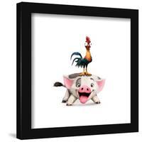 Gallery Pops Disney Moana - Hei Hei and Pua Wall Art-Trends International-Framed Gallery Pops