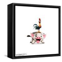 Gallery Pops Disney Moana - Hei Hei and Pua Wall Art-Trends International-Framed Stretched Canvas