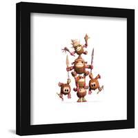 Gallery Pops Disney Moana - Kakamora Warriors Pyramid Wall Art-Trends International-Framed Gallery Pops