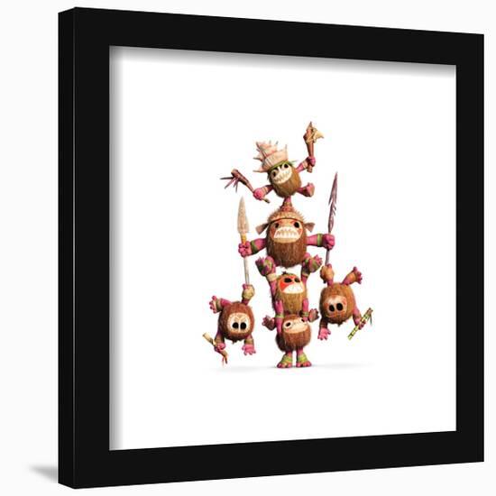 Gallery Pops Disney Moana - Kakamora Warriors Pyramid Wall Art-Trends International-Framed Gallery Pops