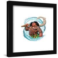 Gallery Pops Disney Moana - Maui Ocean Wall Art-Trends International-Framed Gallery Pops