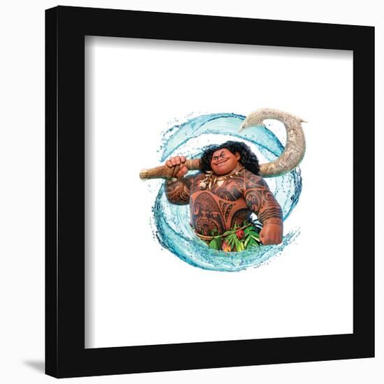 Gallery Pops Disney Moana - Maui Ocean Wall Art-Trends International-Framed Gallery Pops