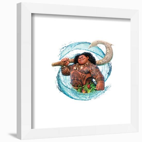 Gallery Pops Disney Moana - Maui Ocean Wall Art-Trends International-Framed Gallery Pops