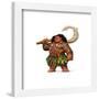 Gallery Pops Disney Moana - Maui With Mighty Fish Hook Wall Art-Trends International-Framed Gallery Pops