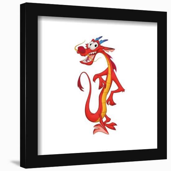 Gallery Pops Disney Mulan - Mushu Wall Art-Trends International-Framed Gallery Pops