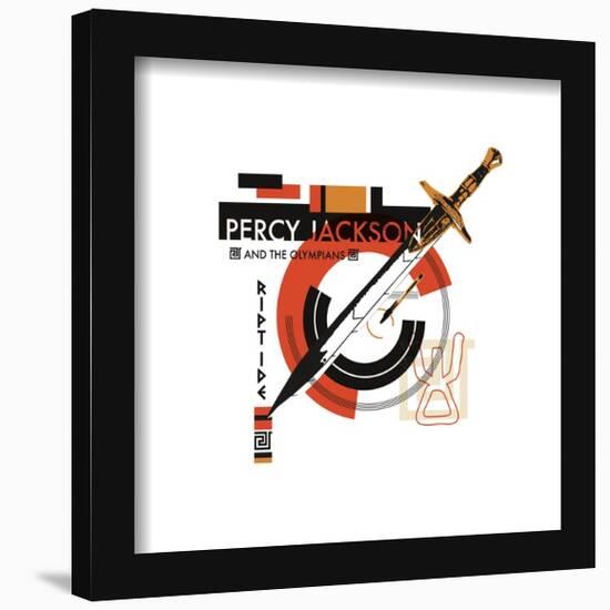 Gallery Pops Disney Percy Jackson and the Olympians - Riptide Badge Wall Art-Trends International-Framed Gallery Pops
