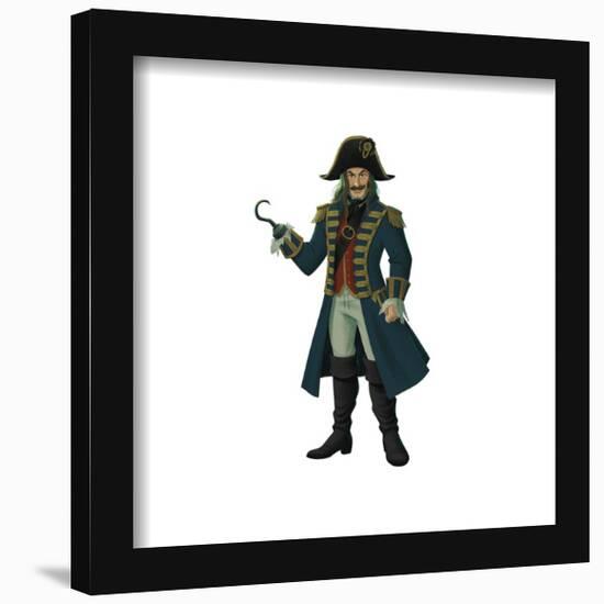 Gallery Pops Disney Peter Pan & Wendy - Captain Hook Wall Art-Trends International-Framed Gallery Pops