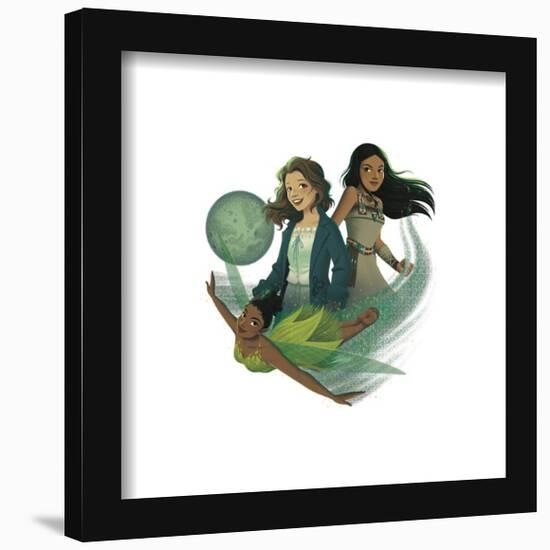 Gallery Pops Disney Peter Pan & Wendy - Moon Wall Art-Trends International-Framed Gallery Pops