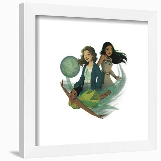 Gallery Pops Disney Peter Pan & Wendy - Moon Wall Art-Trends International-Framed Gallery Pops