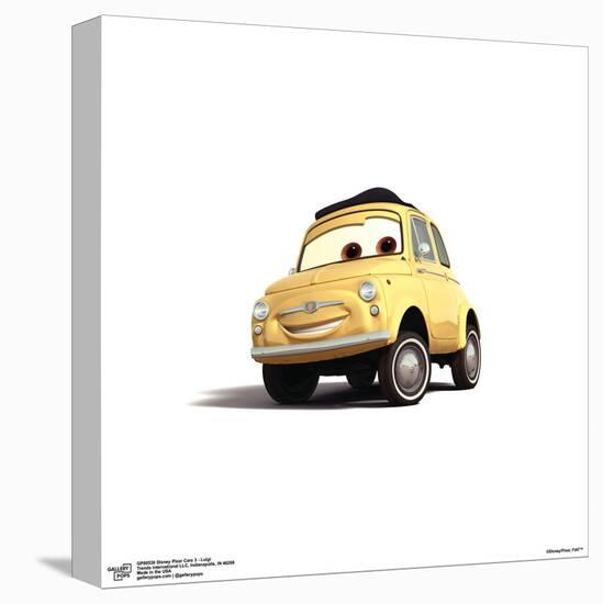 Gallery Pops Disney Pixar Cars 3 - Luigi Wall Art-Trends International-Stretched Canvas