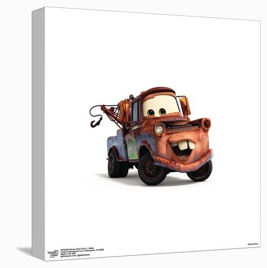 Gallery Pops Disney Pixar Cars 3 - Mater Wall Art-Trends International-Stretched Canvas