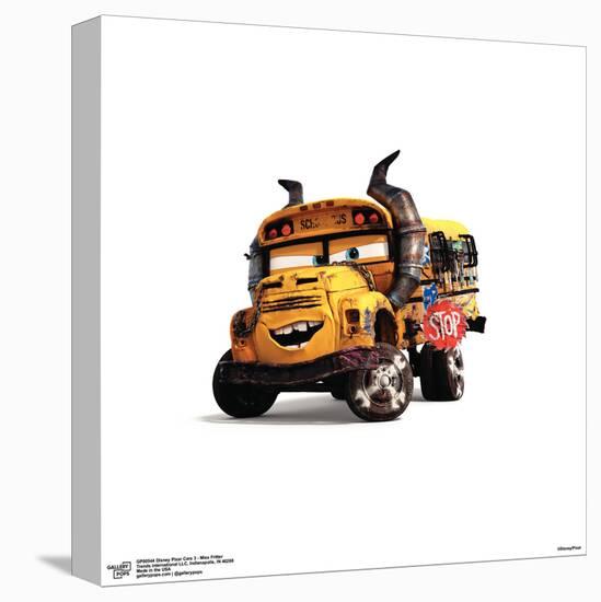 Gallery Pops Disney Pixar Cars 3 - Miss Fritter Wall Art-Trends International-Stretched Canvas