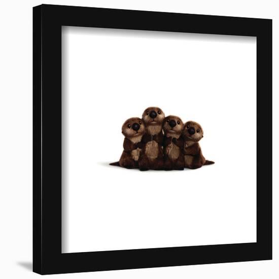 Gallery Pops Disney Pixar Finding Dory - Sea Otters Wall Art-Trends International-Framed Gallery Pops