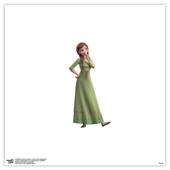 Green Anna Frozen Pajamas Gallery Pops Disney Frozen II Anna Green Nightgown Wall Art Green Anna Frozen Pajamas Gallery Pops Disney Frozen II Anna Green Nightgown Wall Art