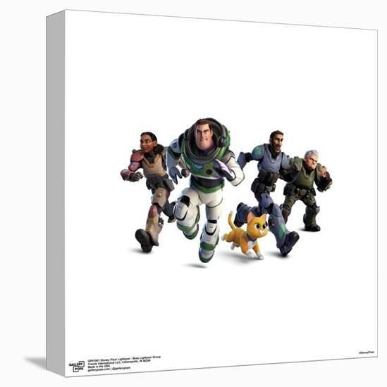 Gallery Pops Disney Pixar Lightyear - Buzz Lightyear Group Wall Art-Trends International-Stretched Canvas