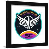 Gallery Pops Disney Pixar Lightyear - Star Command Neon Badge Wall Art-Trends International-Framed Gallery Pops