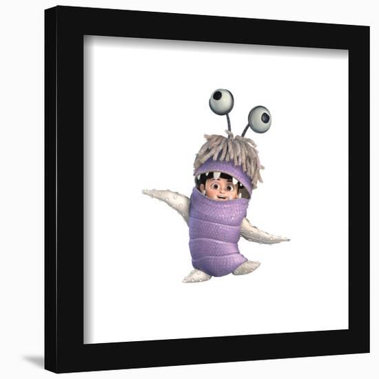 Gallery Pops Disney Pixar Monsters Inc. - Boo Monster Costume Wall Art-Trends International-Framed Gallery Pops