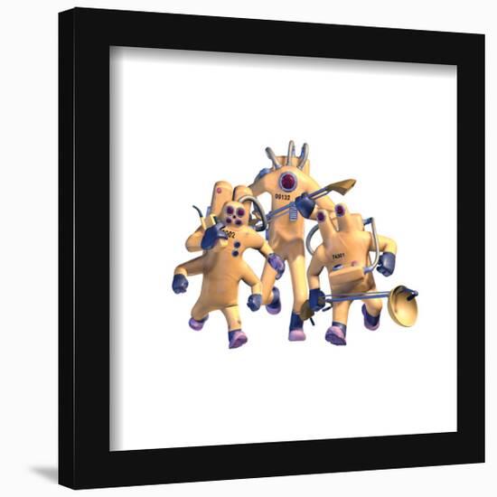 Gallery Pops Disney Pixar Monsters Inc. - Child Detection Agency CDA Wall Art-Trends International-Framed Gallery Pops