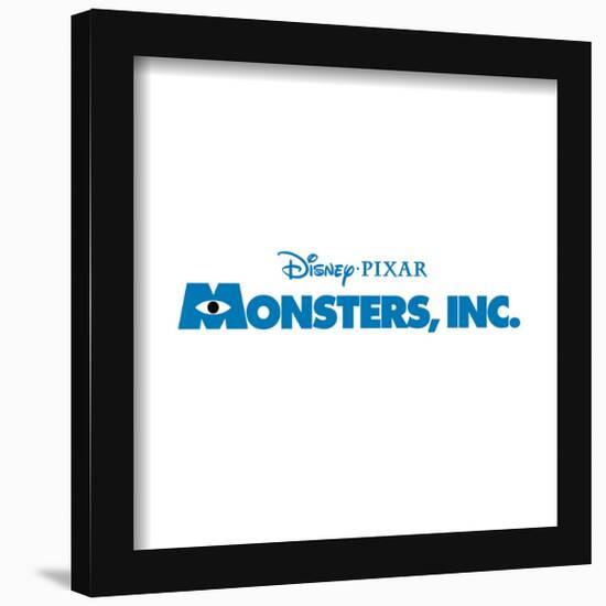 Gallery Pops Disney Pixar Monsters Inc. - Logo Wall Art-Trends International-Framed Gallery Pops