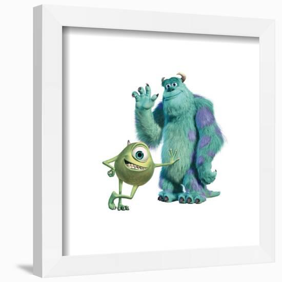 Gallery Pops Disney Pixar Monsters Inc. - Mike and Sully Wall Art-Trends International-Framed Gallery Pops