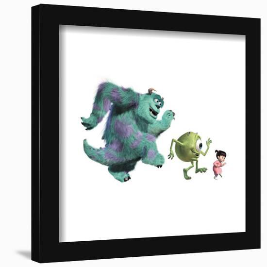 Gallery Pops Disney Pixar Monsters Inc. - Mike, Sully and Boo Wall Art-Trends International-Framed Gallery Pops