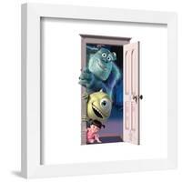 Gallery Pops Disney Pixar Monsters Inc. - Scare Floor Door Wall Art-Trends International-Framed Gallery Pops