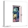 Gallery Pops Disney Pixar Monsters Inc. - Scare Floor Door Wall Art-Trends International-Stretched Canvas