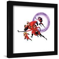 Gallery Pops Disney Pixar The Incredibles 2 - Family of Supers Wall Art-Trends International-Framed Gallery Pops