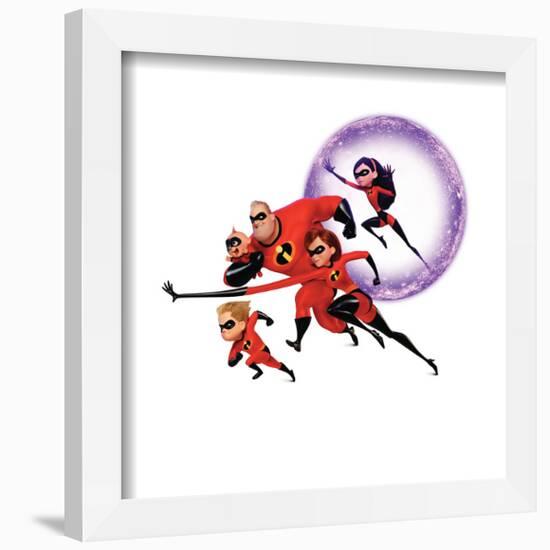 Gallery Pops Disney Pixar The Incredibles 2 - Family of Supers Wall Art-Trends International-Framed Gallery Pops