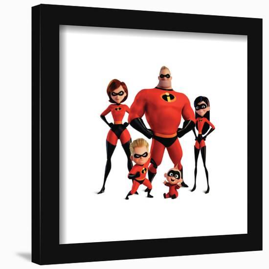 Gallery Pops Disney Pixar The Incredibles 2 - Parr Family Wall Art-Trends International-Framed Gallery Pops