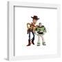 Gallery Pops Disney Pixar Toy Story 4 - Buzz and Woody Wall Art-Trends International-Framed Gallery Pops