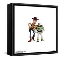 Gallery Pops Disney Pixar Toy Story 4 - Buzz and Woody Wall Art-Trends International-Framed Stretched Canvas