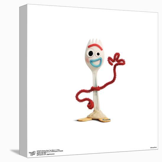 Gallery Pops Disney Pixar Toy Story 4 - Forky Wall Art-Trends International-Stretched Canvas