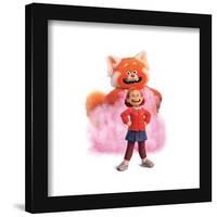 Gallery Pops Disney Pixar Turning Red - Meilin and Red Panda Mei Wall Art-Trends International-Framed Gallery Pops