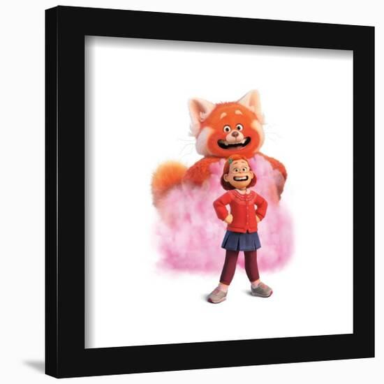 Gallery Pops Disney Pixar Turning Red - Meilin and Red Panda Mei Wall Art-Trends International-Framed Gallery Pops