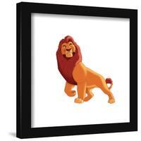 Gallery Pops Disney The Lion King - King Mufasa Wall Art-Trends International-Framed Gallery Pops