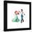 Gallery Pops Disney The Little Mermaid - Ariel and Prince Eric Wall Art-Trends International-Framed Gallery Pops