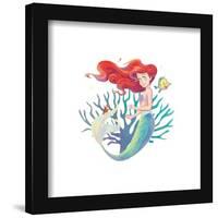 Gallery Pops Disney The Little Mermaid - Ariel, Sebastian, and Flounder Wall Art-Trends International-Framed Gallery Pops