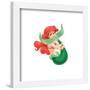 Gallery Pops Disney The Little Mermaid - Ariel Swimming Wall Art-Trends International-Framed Gallery Pops