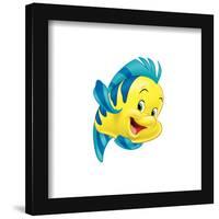 Gallery Pops Disney The Little Mermaid - Flounder Wall Art-Trends International-Framed Gallery Pops