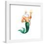 Gallery Pops Disney The Little Mermaid - King Triton Wall Art-Trends International-Framed Gallery Pops