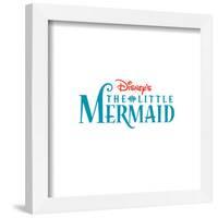 Gallery Pops Disney The Little Mermaid - Logo Wall Art-Trends International-Framed Gallery Pops