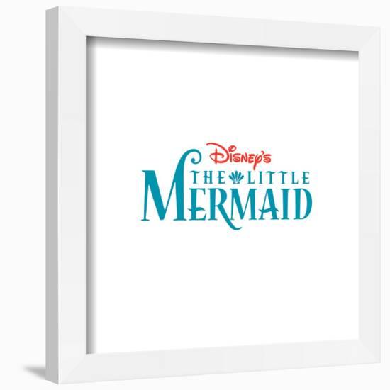 Gallery Pops Disney The Little Mermaid - Logo Wall Art-Trends International-Framed Gallery Pops