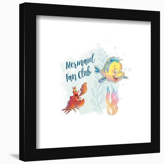 Gallery Pops Disney The Little Mermaid - Mermaid Fan Club Wall Art-Trends International-Framed Gallery Pops