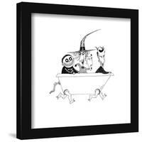 Gallery Pops Disney Tim Burton's The Nightmare Before Christmas - Bathtub Wall Art-Trends International-Framed Gallery Pops