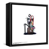 Gallery Pops Disney Tim Burton's The Nightmare Before Christmas - Couple Wall Art-Trends International-Framed Stretched Canvas