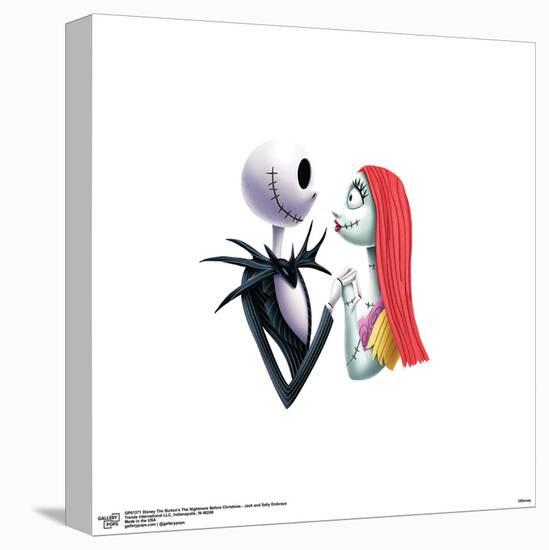 Gallery Pops Disney Tim Burton's The Nightmare Before Christmas - Embrace Wall Art-Trends International-Stretched Canvas