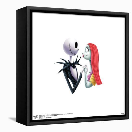 Gallery Pops Disney Tim Burton's The Nightmare Before Christmas - Embrace Wall Art-Trends International-Framed Stretched Canvas